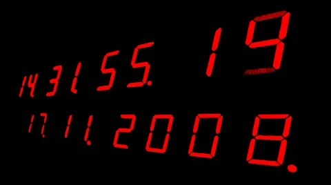 Digital Display Stock Footage 284257