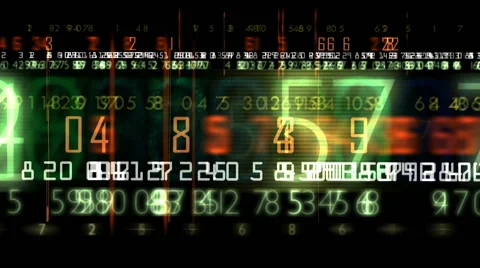 Digital display 動画素材 48315667