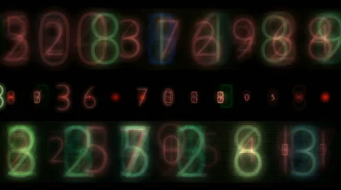 Digital display 動画素材 48316036