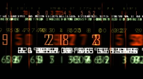 Digital display 動画素材 48316413