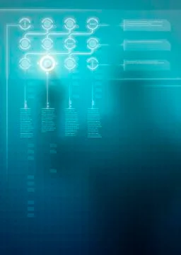 Digital display Stock Illustration