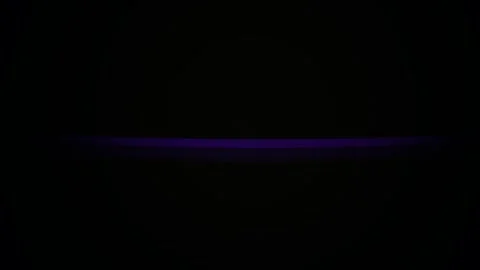 Digital Display Showing Abstract Pattern With Blue And Green Lights. Stock Footage 334519420