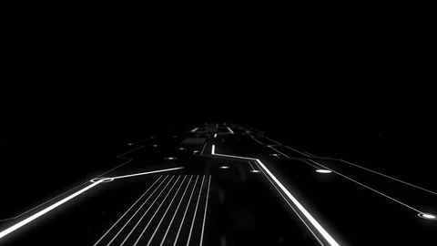 Digital disruption concept abstract zoom in video background. Stock Footage 114752080