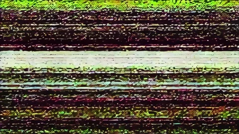 Digital Disruption  A Visual Symphony of Signal Distortion Stock Footage 301181607
