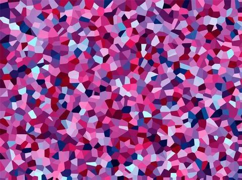 Digital distortion abstract background design in pink and purple color. Stock Illustration