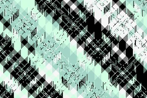 Digital distortion background with abstract elements and soft layering. The.. Illustrazione stock