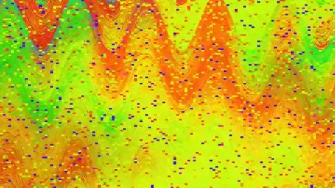 Digital Distortion Effect 4K — Bad TV Glitch Overlay Loop Stock Footage 329678234