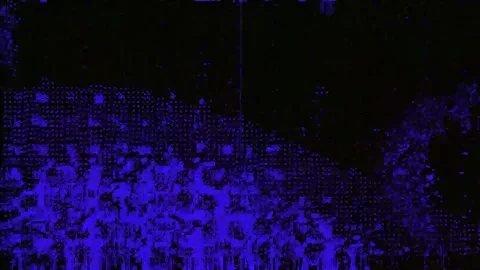 Digital Distortion Effect 4K — Bad TV Glitch Overlay Loop Stock Footage 329678661