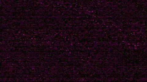 Digital Distortion Effect 4K — Bad TV Glitch Overlay Loop Stock Footage 329791550