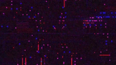 Digital Distortion Effect 4K — Bad TV Glitch Overlay Loop Stock Footage 329801915