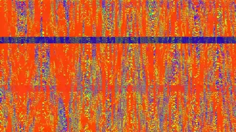 Digital Distortion Effect 4K — Bad TV Glitch Overlay Loop Stock Footage 329810678