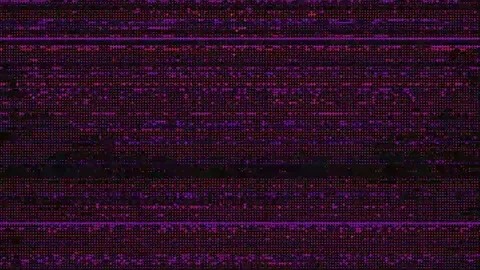 Digital Distortion Effect 4K — Bad TV Glitch Overlay Loop Stock Footage 329816434