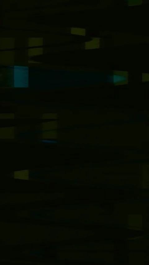 Digital Distortion Effect 4K Vertical — Bad TV Glitch Loop Stock Footage 329793211