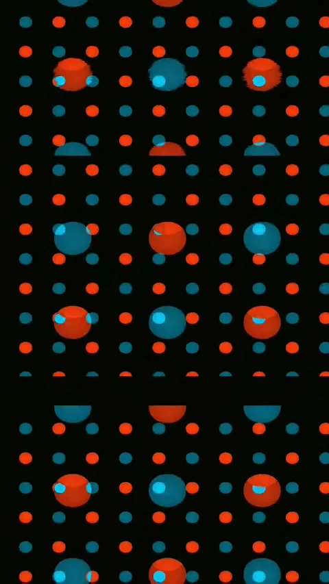 Digital Distortion Effect 4K Vertical — Bad TV Glitch Loop Stock Footage 329814005