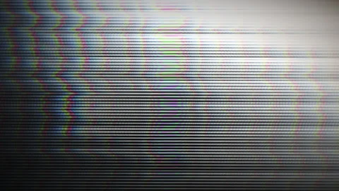 Digital distortion with flickering pixel... | Stock Video | Pond5