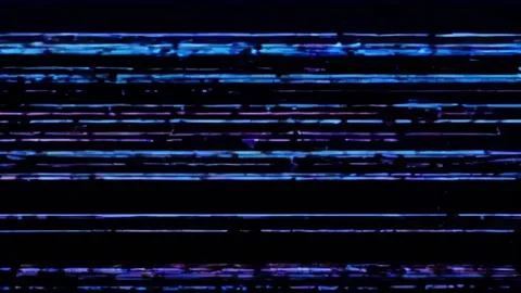 Digital distortion  A symphony of signal failure Stock Footage 290501283