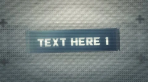 DIGITAL DISTORTION TEXT Stock After Effects