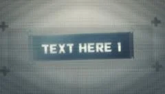 DIGITAL DISTORTION TEXT Stock After Effects