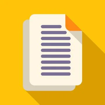 Digital document icon representing file and data management Illustrazione stock