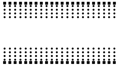 Digital Dot Pattern Background Stock Footage 340307232
