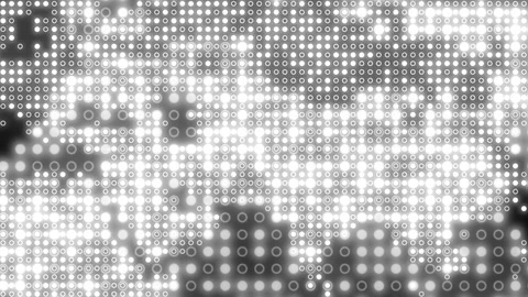 Digital dots and circles abstract. Video stock 92902263