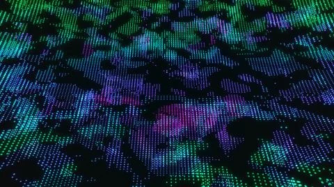 Digital dots background, modern technological style Illustrazione stock