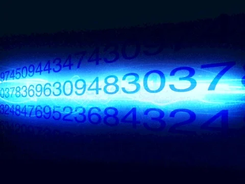 Digital Drop Stock Footage 489821