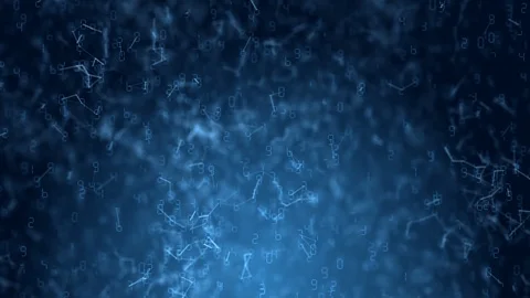 Digital dynamic background digital code numbers background Stock Footage 108331031