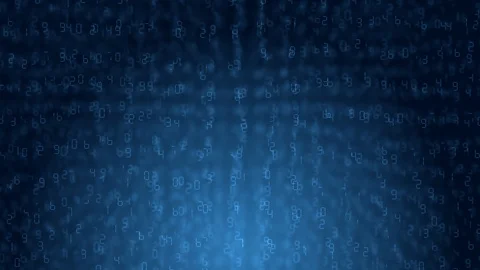 Digital dynamic background digital code numbers background Stock Footage 108331039