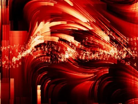 Digital Dynamic Metaphor Stockillustratie