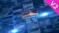 Digital Dynamic Wall (V.2) - After Effects Template Stock After Effects