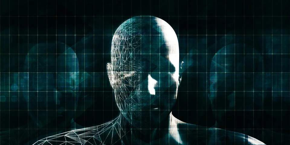 Digital Dystopia Illustrazione stock