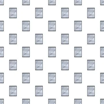 Digital e reader tablets displaying text pattern イラスト素材