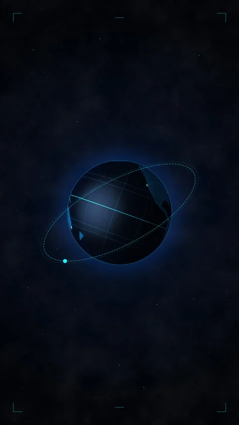 Digital earth globe, data flow, network, technology, connection, hologram Stock Footage 347558902