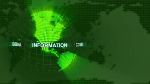 Digital Earth loop (HD PAL) Stock Footage 621393