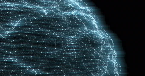 Digital Earth Reveal Stock Footage 62701909