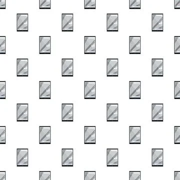 Digital ebook readers device seamless pattern background Illustrazione stock