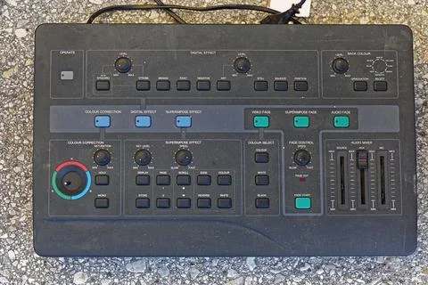 Digital effect generator Stock Photos