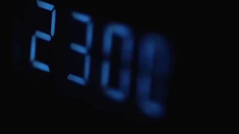 Digital electronic display Stock Footage 76870337