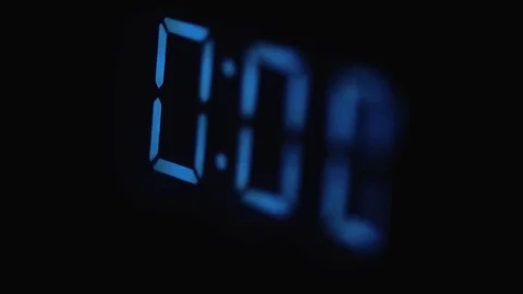 Digital electronic display Stock Footage 76870615