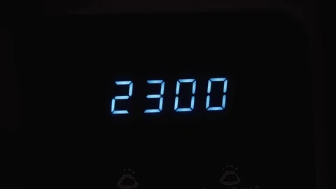 Digital electronic display Stock Footage 76870684