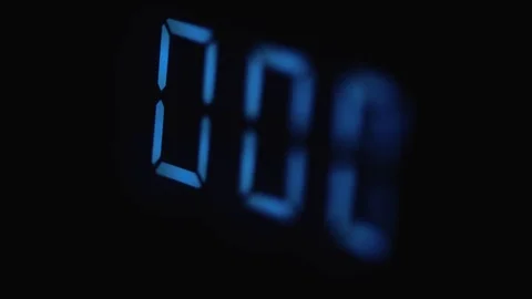 Digital electronic display Stock Footage 76871404