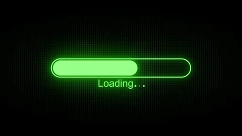 Digital Elegant Loading Animation Bar, S... | Stock Video | Pond5