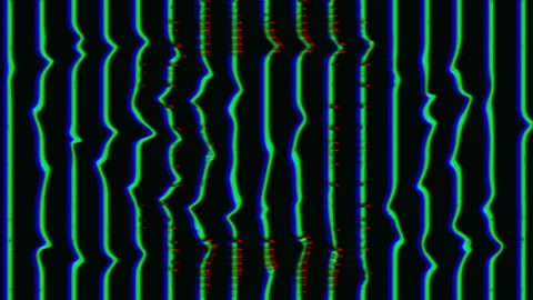 Digital elegant neon sci-fi iridescent background. Stockbeeldmateriaal 147957643