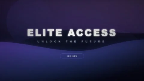 Digital Elite Access Unlock The Future Glowing Text Membership Illustration Stockbeeldmateriaal 333051857