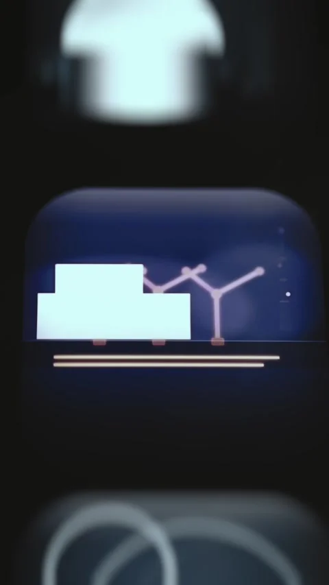 Digital Energy Capacity Planning Screen with Interactive Data Stock Footage 340550540