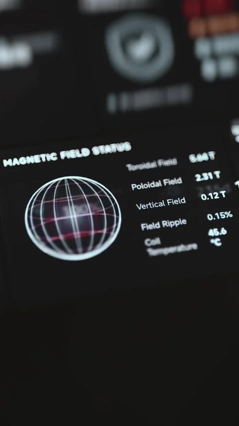 Digital Energy Consumption Tracking Interface Stock Footage 340542902
