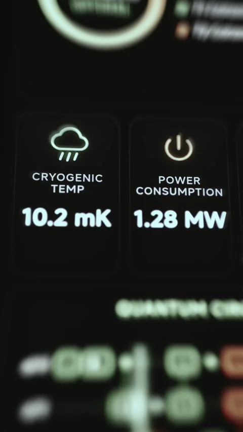 Digital Energy Consumption Tracking System with Interactive Data Stock Footage 340546032