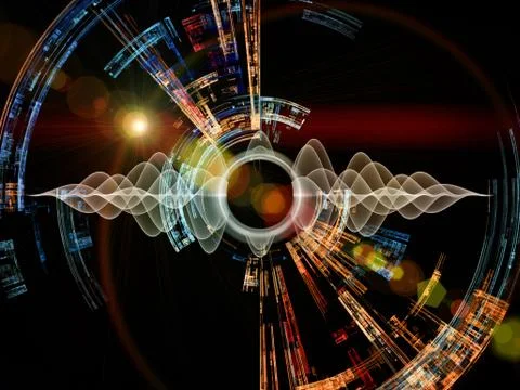 Digital Energy Illustrazione stock
