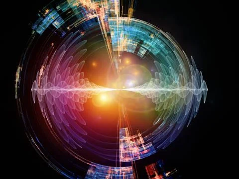 Digital Energy Stock Illustration